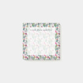 Exotische Boho Waterverf Cactus & Succulent Patroo Post-it® Notes (Voorkant)