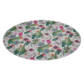 Exotische Boho Waterverf Cactus & Succulent Patroo Snijplank (Hoek)