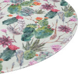 Exotische Boho Waterverf Cactus & Succulent Patroo Snijplank (Hoek)