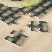 Exotische Bord van verse paddenstoelen Legpuzzel (Zijkant)