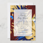 Exotische bosrit-douche kaart (Voorkant)