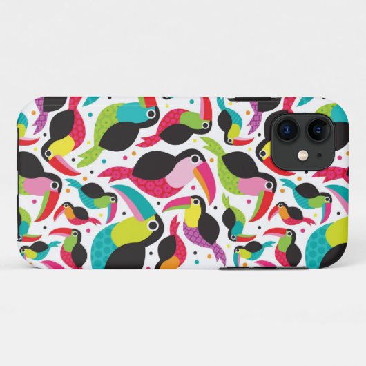 exotische braziliaanse touchvogel Case-Mate iPhone case (Achterkant (horizontaal))