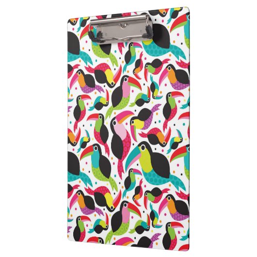 exotische braziliaanse touchvogel klembord (Links)