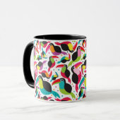 exotische braziliaanse touchvogel mok (Voorkant links)