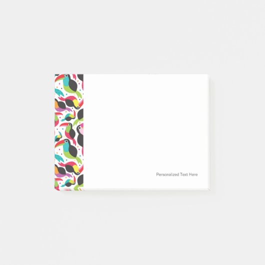exotische braziliaanse touchvogel post-it® notes (Voorkant)