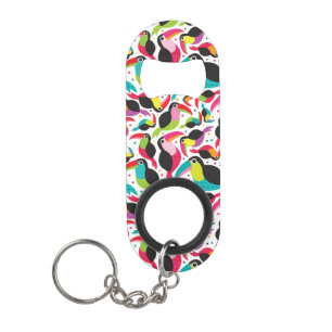 exotische braziliaanse touchvogel sleutelhanger flessenopener