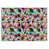 exotische braziliaanse touchvogel snijplank (Voorkant)