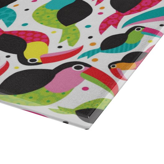 exotische braziliaanse touchvogel snijplank (Hoek)