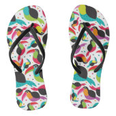 exotische braziliaanse touchvogel teenslippers (Voetbed)