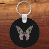 Exotische Butterfly-Sleutelhanger Sleutelhanger (Voorkant)
