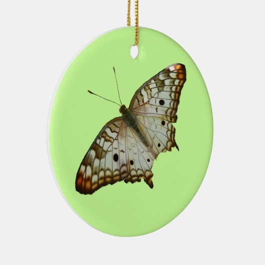 Exotische Butterfly uit Saint Lucia Keramisch Ornament (Rechts)