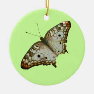 Exotische Butterfly uit Saint Lucia Keramisch Ornament