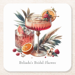 Exotische Cocktail Kartonnen Onderzetters