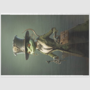 exotische cricket decoupage tissuepapier