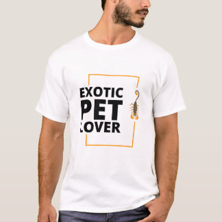 Exotische dierenliefhebber t-shirt