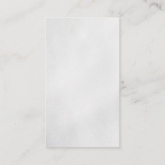 Exotische Dranken | Bartender Zakelijke Kaart Visitekaartje (Achterkant)