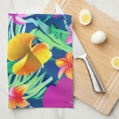 Exotische en vette tropische Florence Theedoek (Quarter Fold)