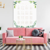 Exotische eucalyptusbladeren Startbord Canvas Afdruk (Insitu (Woonkamer))