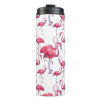 Exotische Flamingo Waterverf Bird