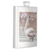 Exotische flamingo-Waterverf Flacon (Rechts)