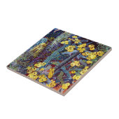 Exotische Flora #10 op SunshineDazzle Tegeltje (Zijkant)