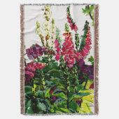 Exotische Flora #1 op SunshineDazzle Deken (Voorkant Verticaal)