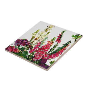 Exotische Flora #1 op SunshineDazzle Tegeltje