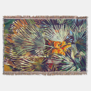 Exotische Flora #2 op SunshineDazzle Deken