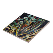 Exotische Flora #4 op SunshineDazzle Tegeltje (Zijkant)