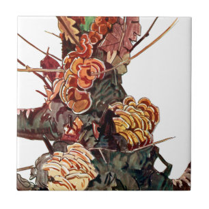 Exotische Flora #9 op SunshineDazzle Tegeltje