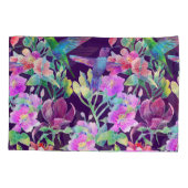 Exotische flora en fauna: naadloos patroon kussensloop (Achterkant)