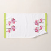 Exotische Fuchsia's op een badkamerhanddoekset Bad Handdoek (Handdoek)