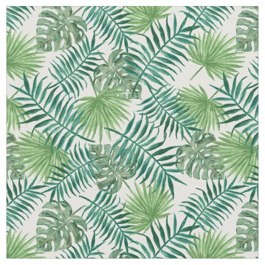 Exotische groene bladeren stof (Close Up)