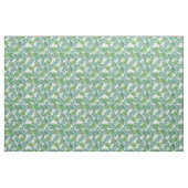Exotische groene bladeren stof (Fat Quarter)