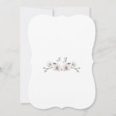 Exotische Hawaïaanse Witte Orchidee Bruids Thee Fe Kaart (Achterkant)