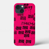 Exotische hep-één-van-een-soort Case-Mate iPhone case (Achterkant)