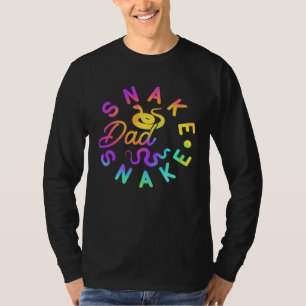 Exotische Huisdier Slang Reptiel Slang Vader T-shirt