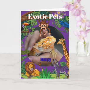 Exotische huisdieren kaart