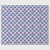 exotische india pauock patroon cadeaupapier (Vlak)