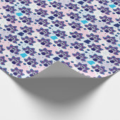 exotische india pauock patroon cadeaupapier (Hoek)