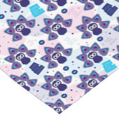 exotische india pauock patroon korte tafelloper (Hoek)