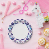 exotische india pauock patroon papieren bordje (Feest)