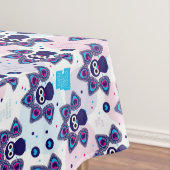 exotische india pauock patroon tafelkleed (Voorbeeld)