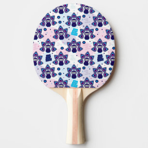 exotische india pauock patroon tafeltennisbatje