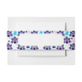 exotische india pauock patroon uitnodigingen wikkel (Voorkant Voorbeeld)