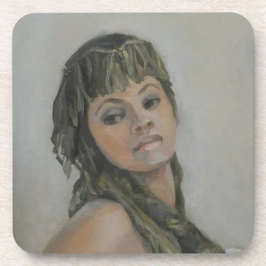 Exotische juweel I Cork Onderzetters (Voorkant)