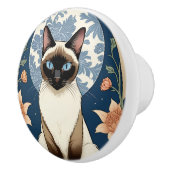 Exotische kat #1 keramische trek knop (Rechts)