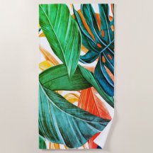 Exotische kleurige palmoverbladeren