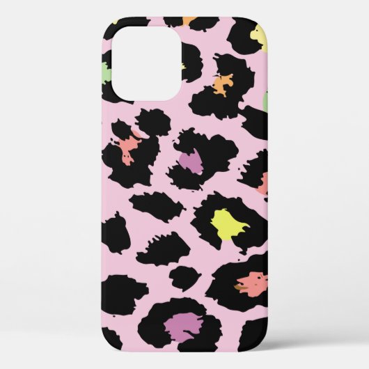 exotische kleurige, wilde luipaard Case-Mate iPhone case (Achterkant)