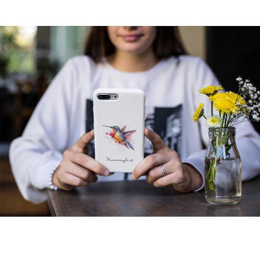 Exotische kleurrijke kolibrie aanpasbaar Case-Mate iPhone case